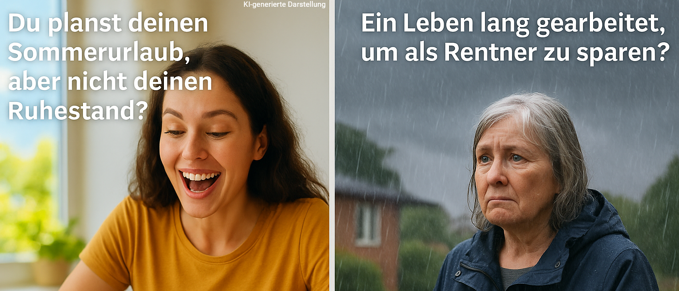 Titelbild zu Ruhestandsplanung und Inflation: Altersvorsorge soll verhindern, dass man im Rentenalter auf Reisen und Lebensqualität verzichten muss.