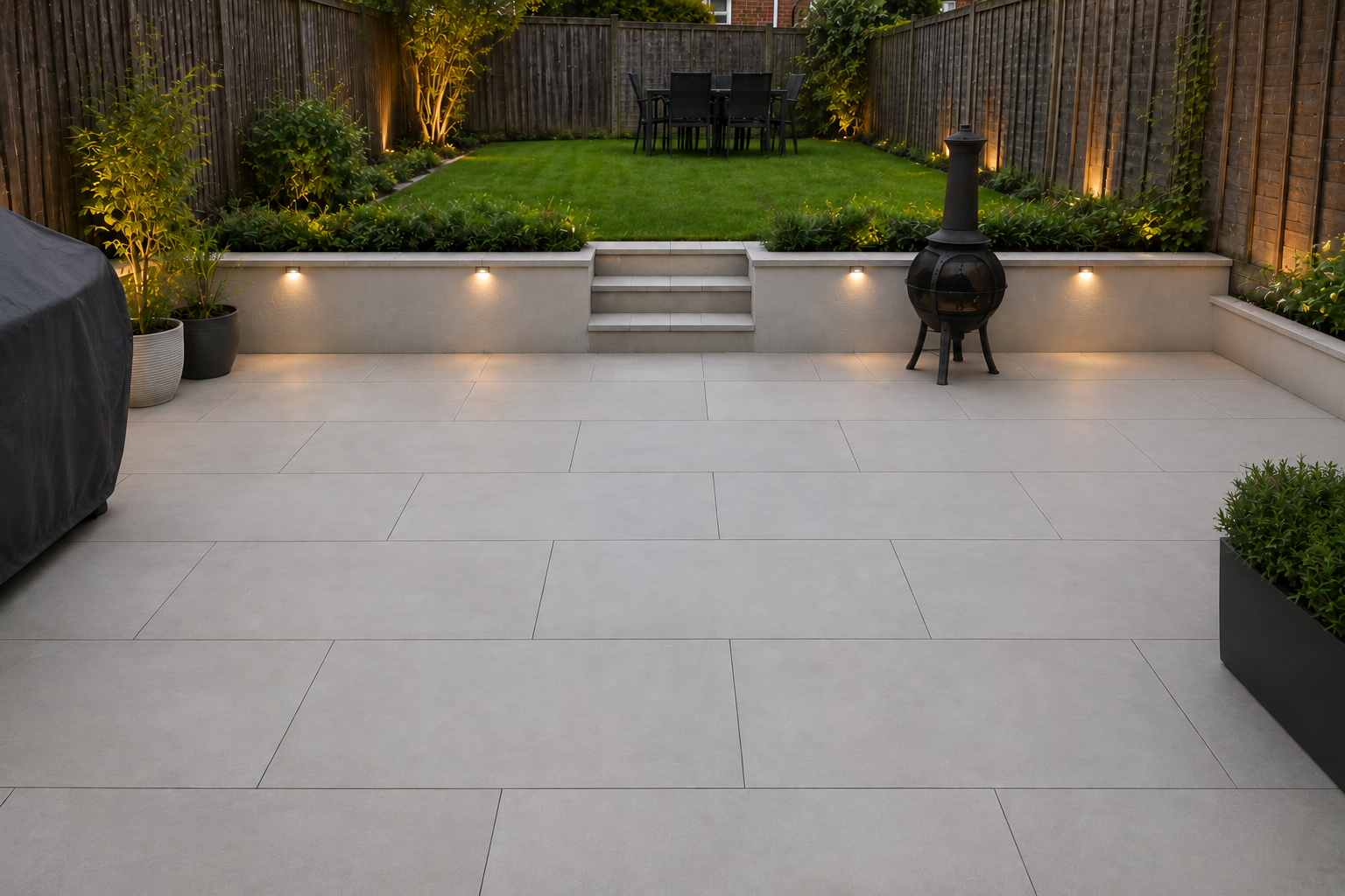 Resurfaced resin driveway smooth and restored