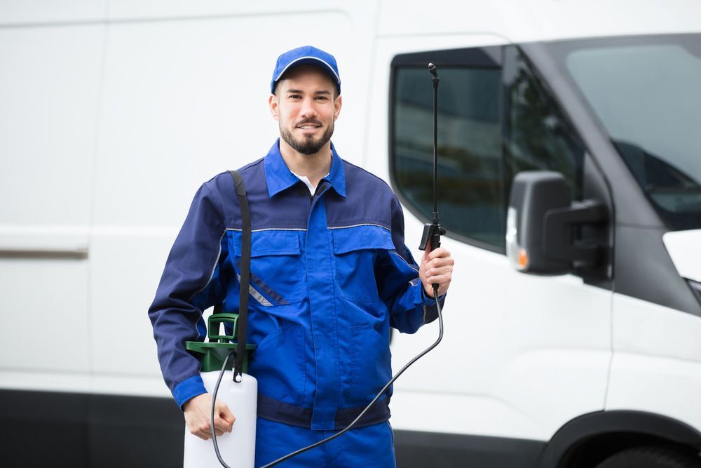 Two Male Pest Control Workers — McCarron’s Pest Control in Maclean NSW