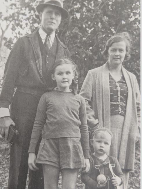 (Baby Wilfred with Family)