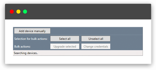 a computer screen shows a page that says add device manually