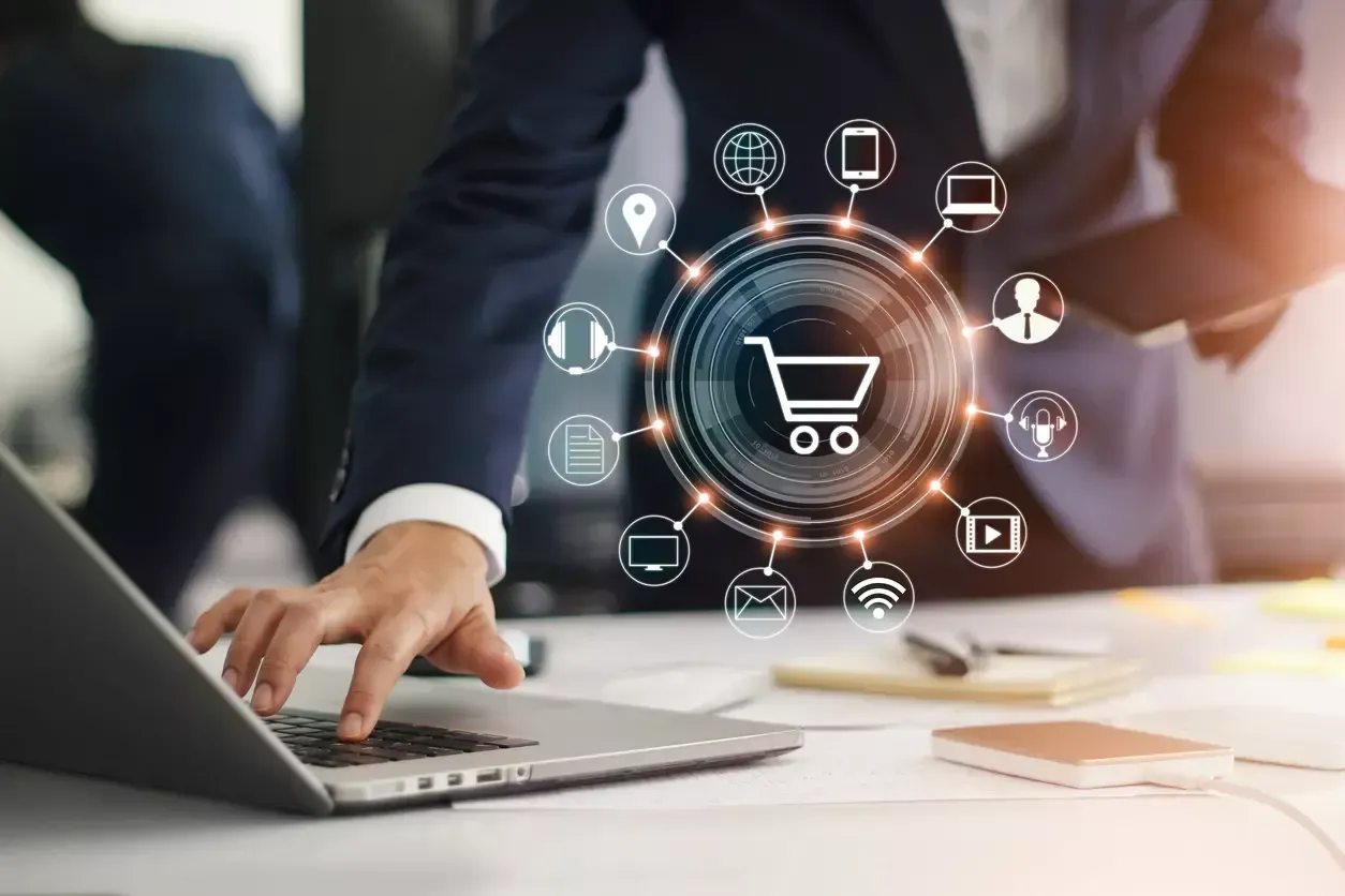 an Image of E-commerce