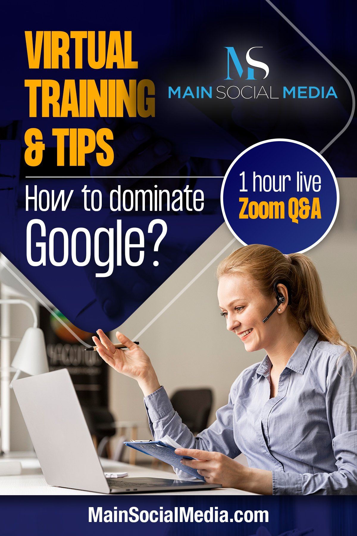 Banner for Virtual Training and Tips Banner for Virtual Training and Tips