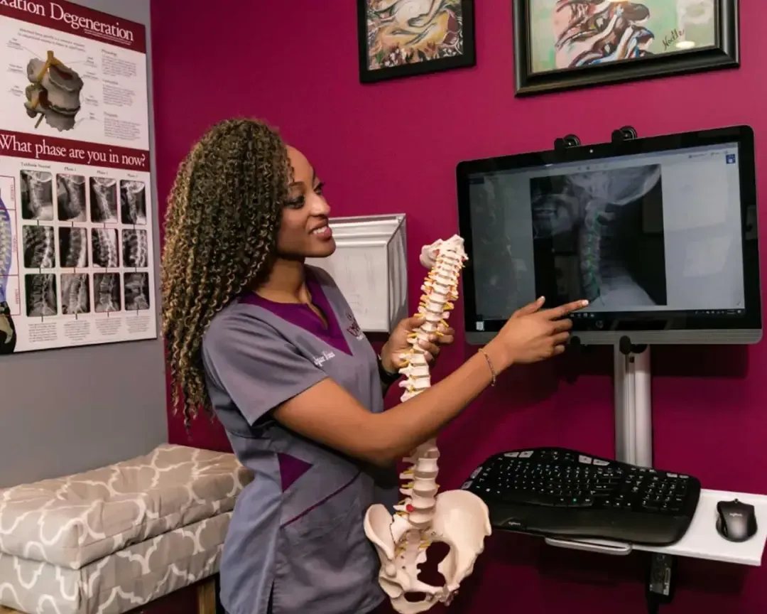image of chiropractor digital marketing website