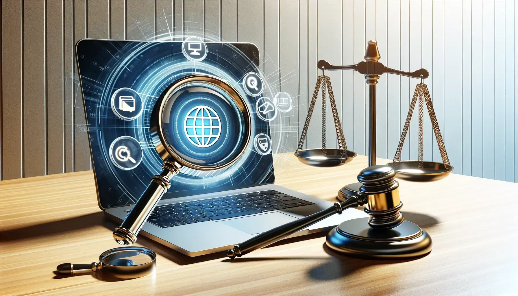 image of law website