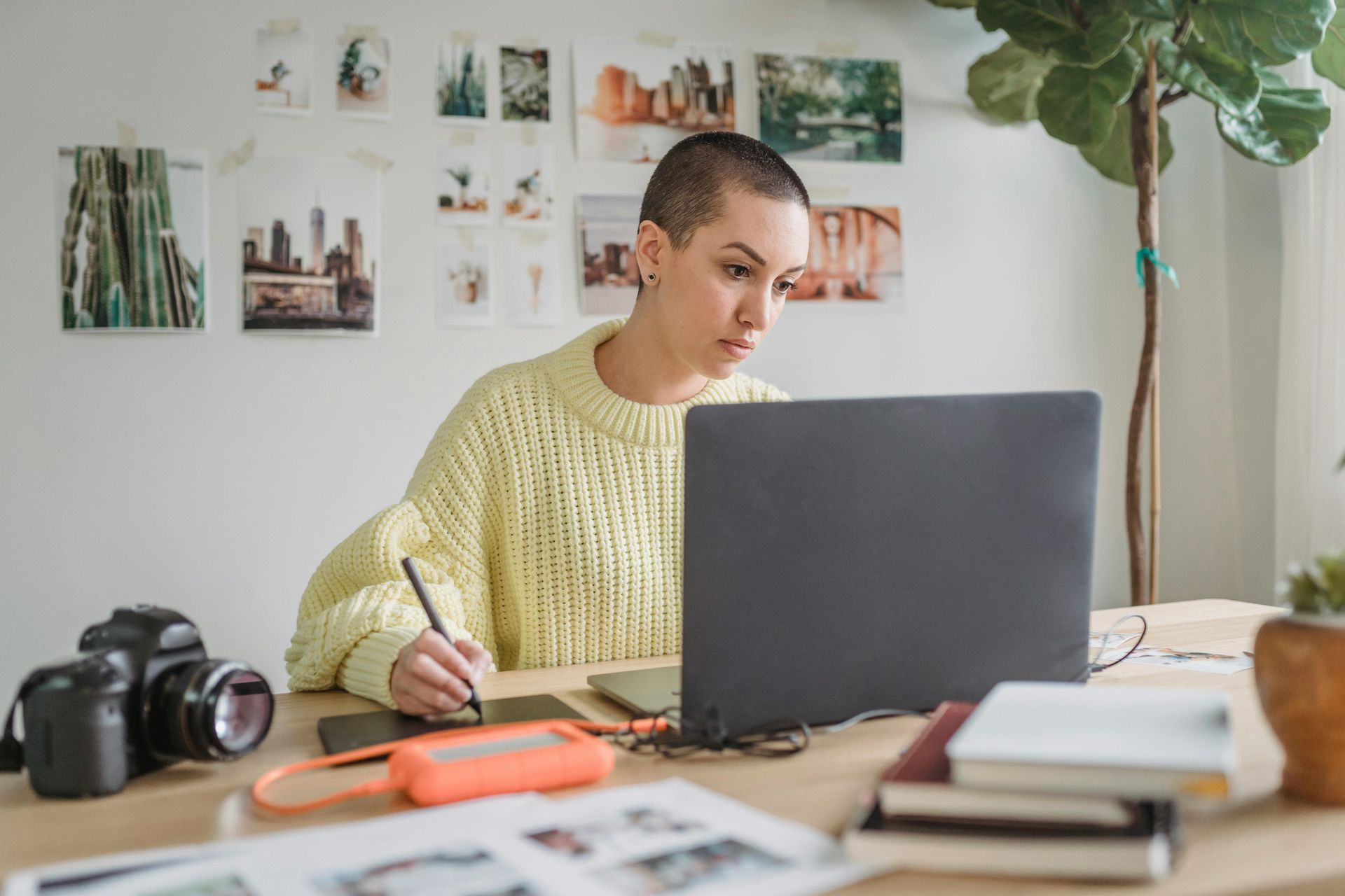 professional working on a website design on a computer professional working on a website design on a computer