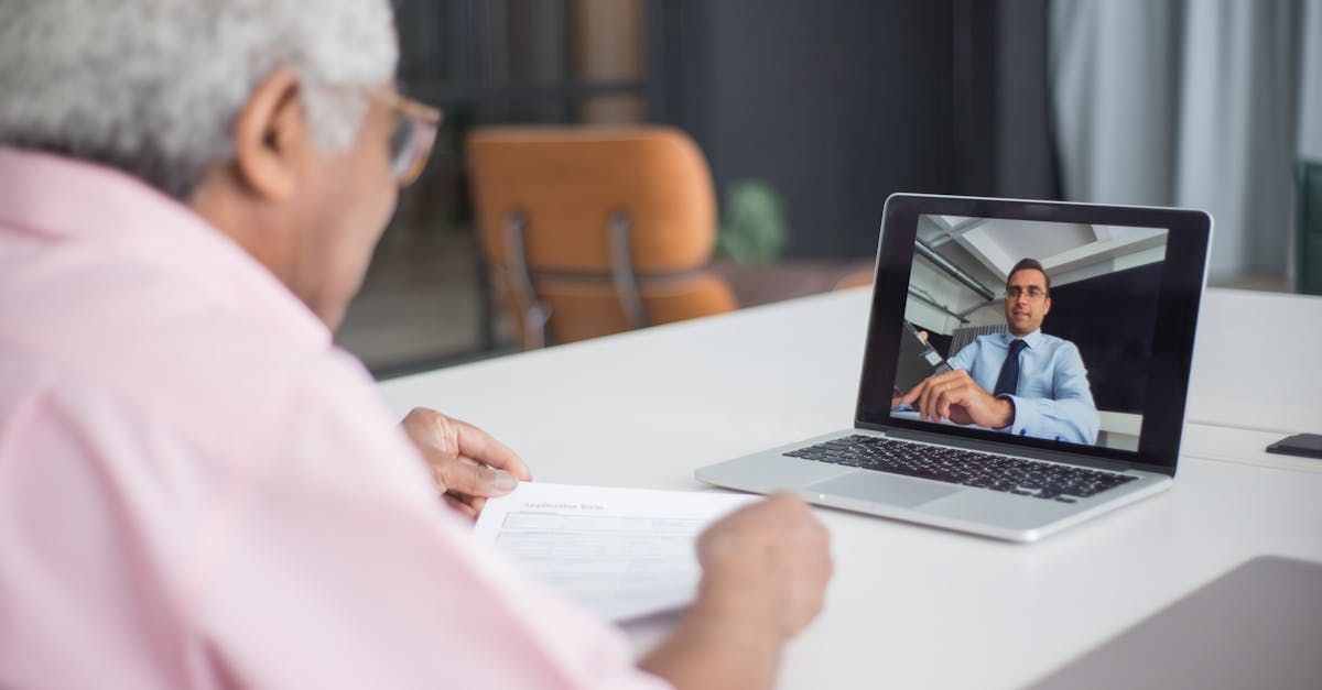 client having an online meeting with an auto accident lawyer client having an online meeting with an auto accident lawyer