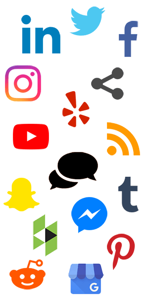 logos of social media brands logos of social media brands