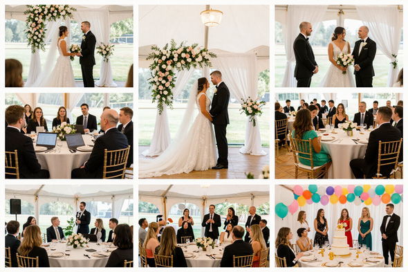 Tipos de eventos que atendemos