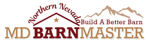 A logo for northern nevada build a better barn