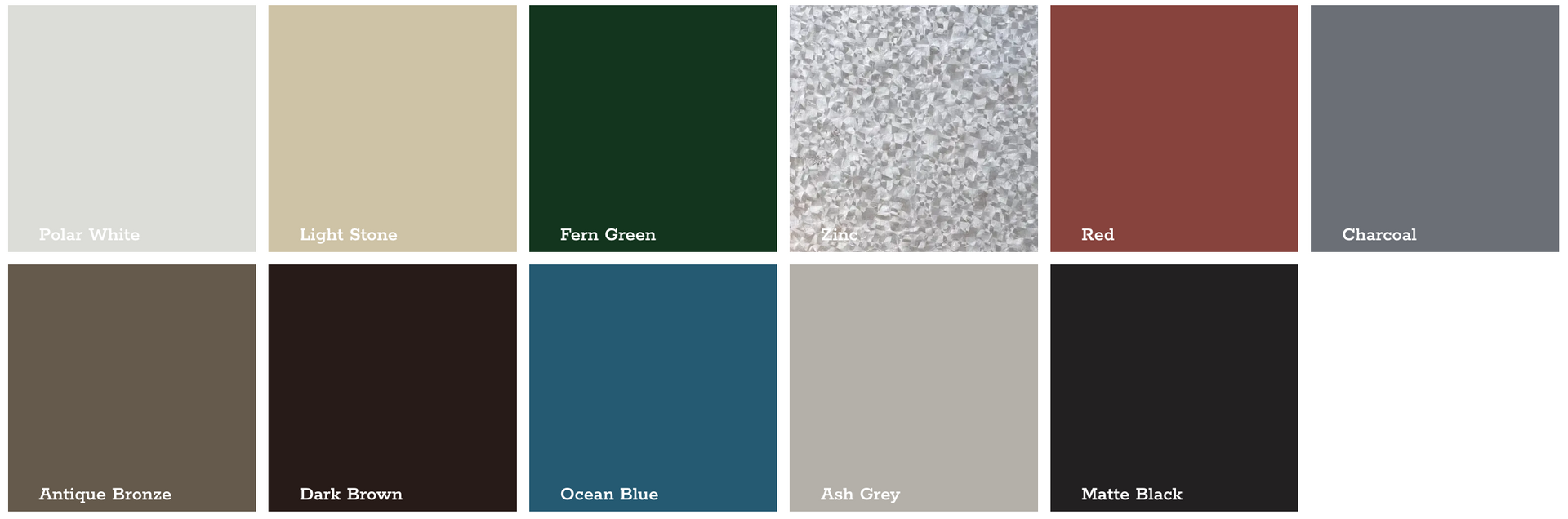 A bunch of different colored squares on a white background