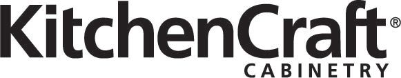 KitchenCraft cabinetry logo in black and gray text on a white background