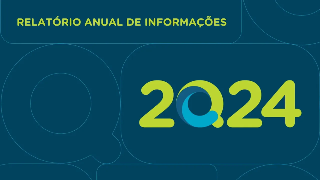 Capa do relatório anual de informações: 