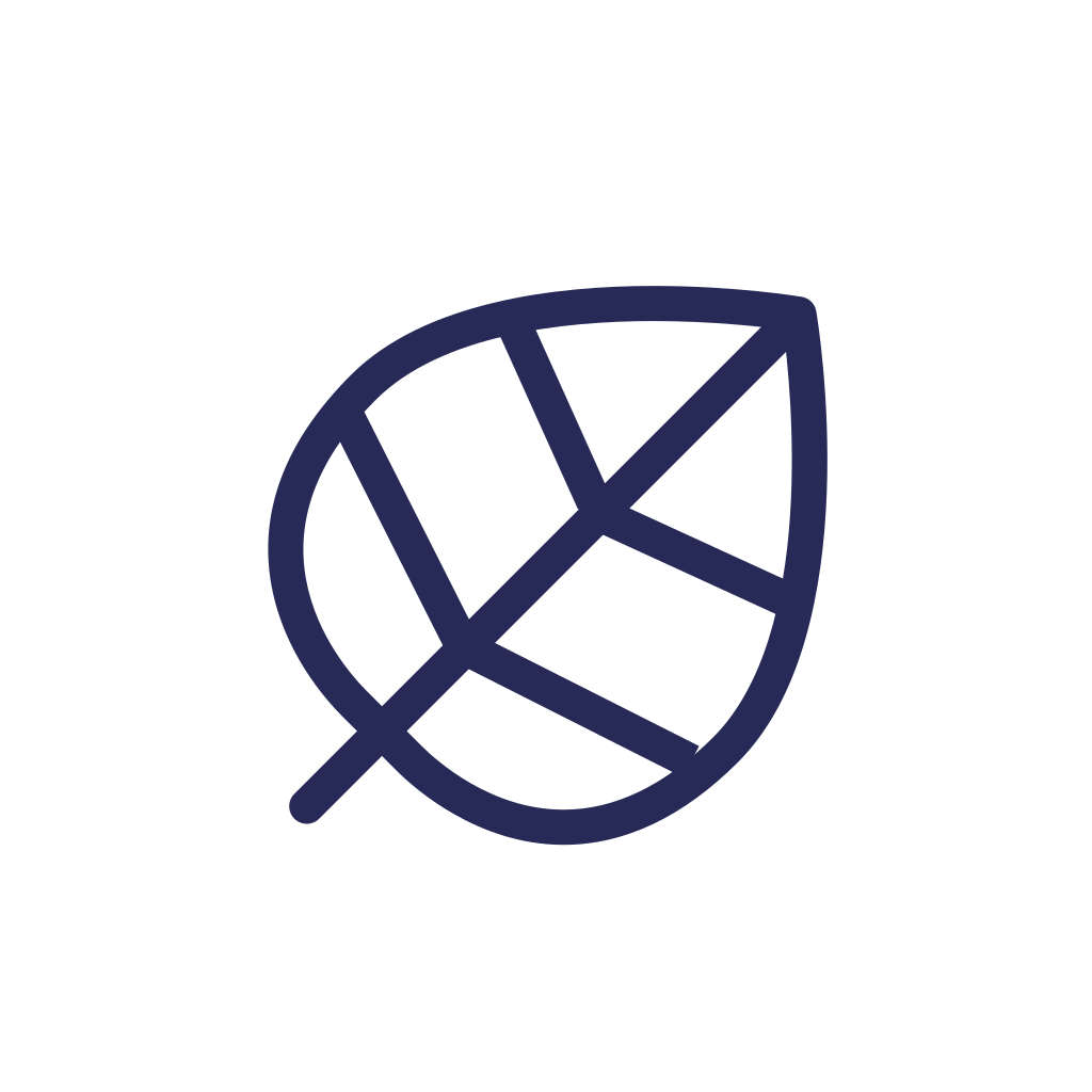 Logo a foglia