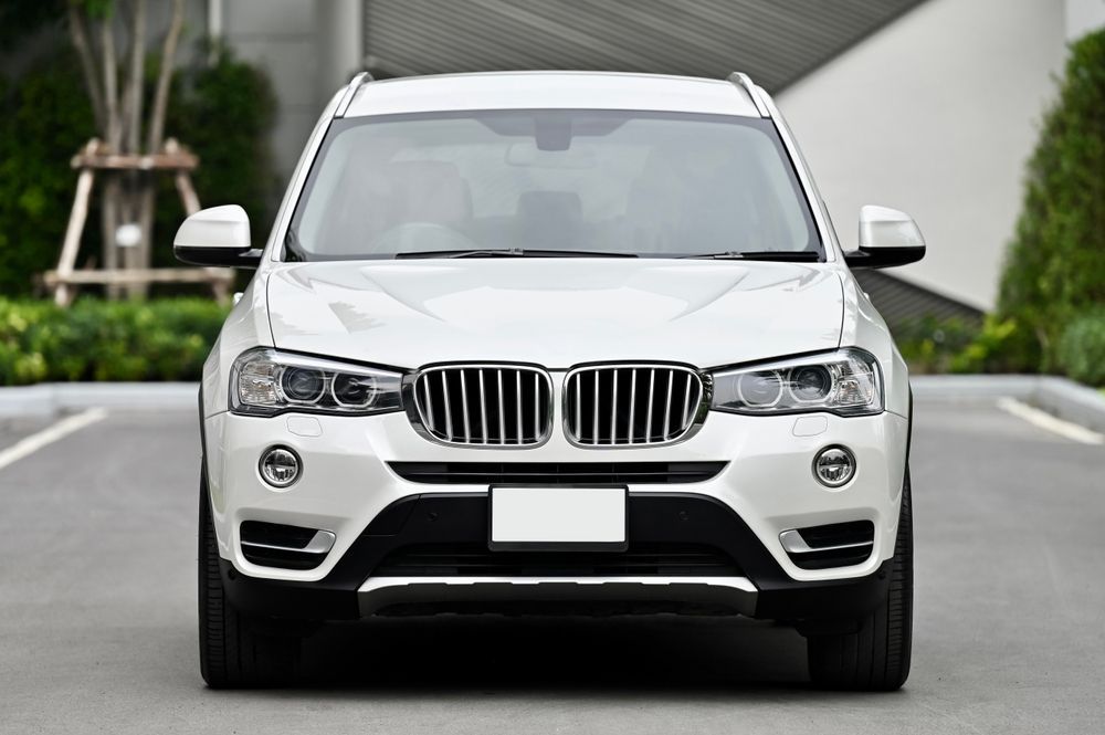 A White Bmw X3 Is Parked In A Parking Lot — Downsy's Cars In Bentley Park, QLD