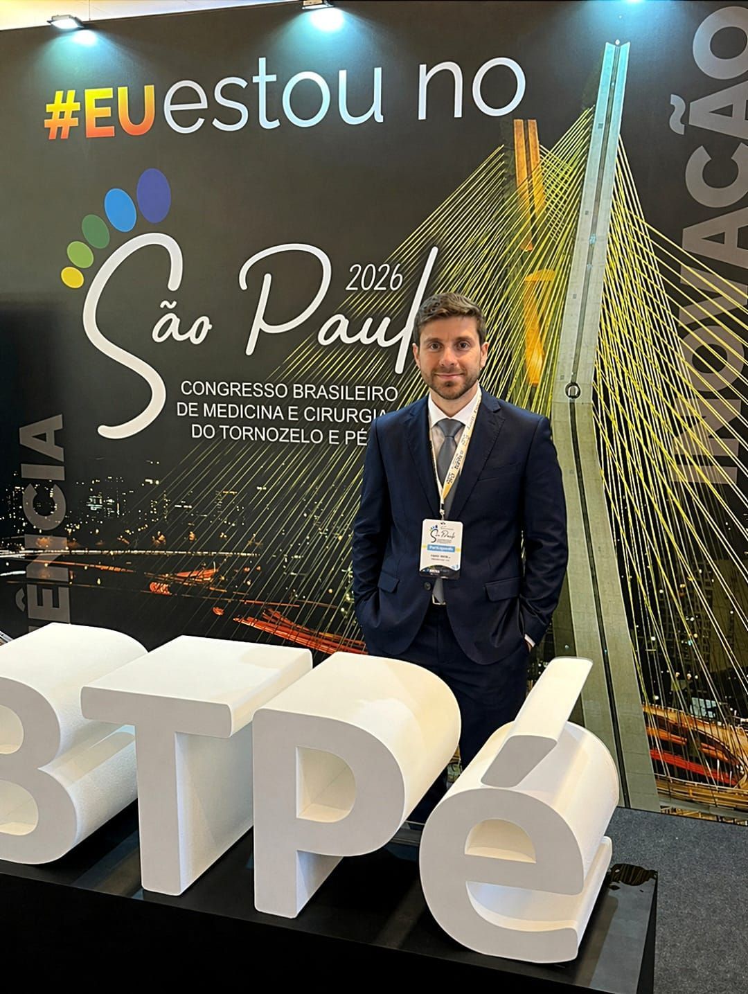 22º Congresso ABTPé 2026 – Dr. Vinícius Bertelli, ortopedista em Ribeirão Preto