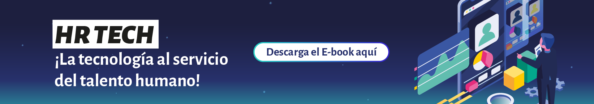 Un anuncio de logística de comercio electrónico con una imagen de una estatua de la libertad.