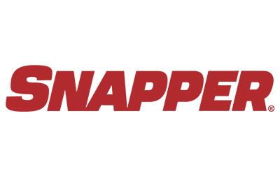 The logo for snapper is red and white on a white background.