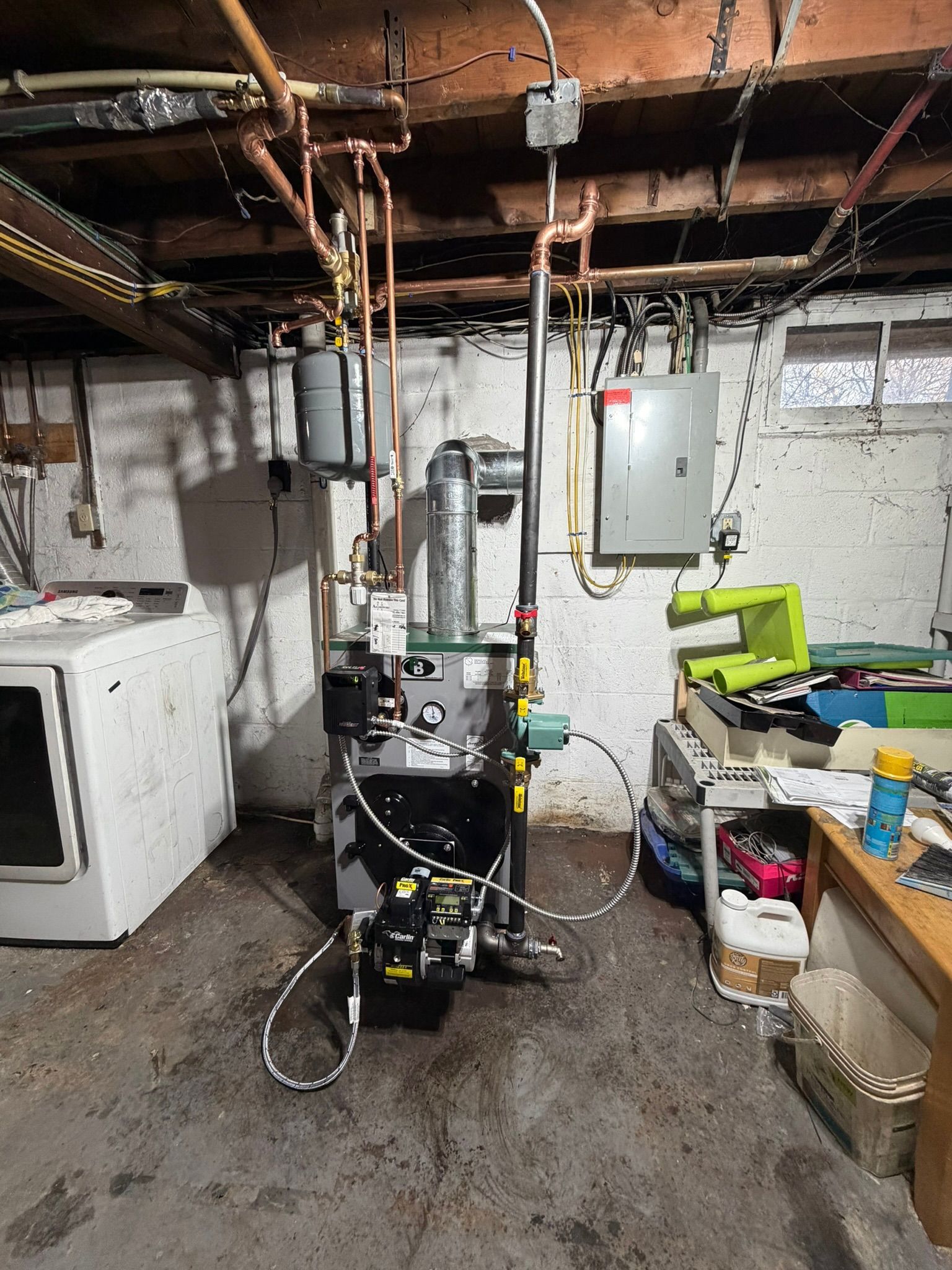 Residential boiler replacement