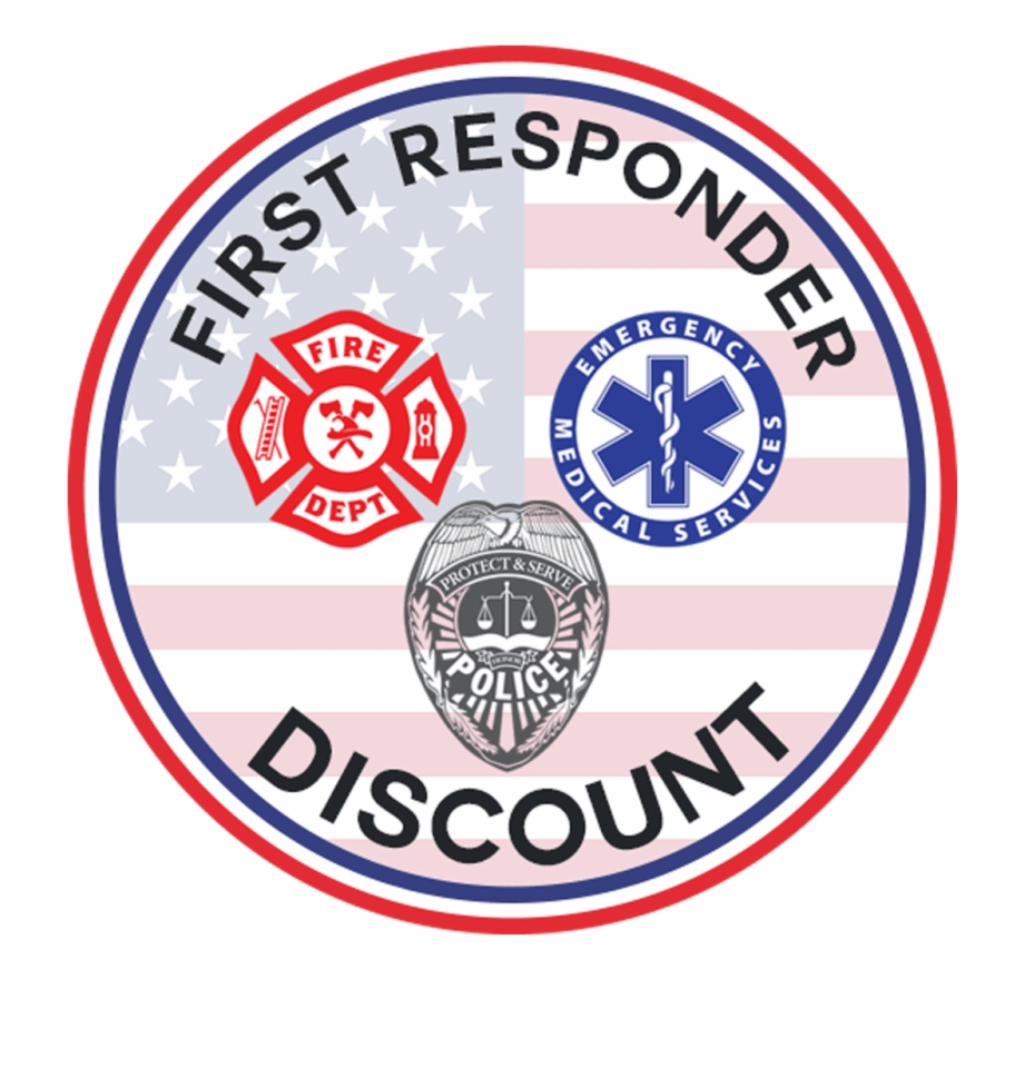 First responder discount