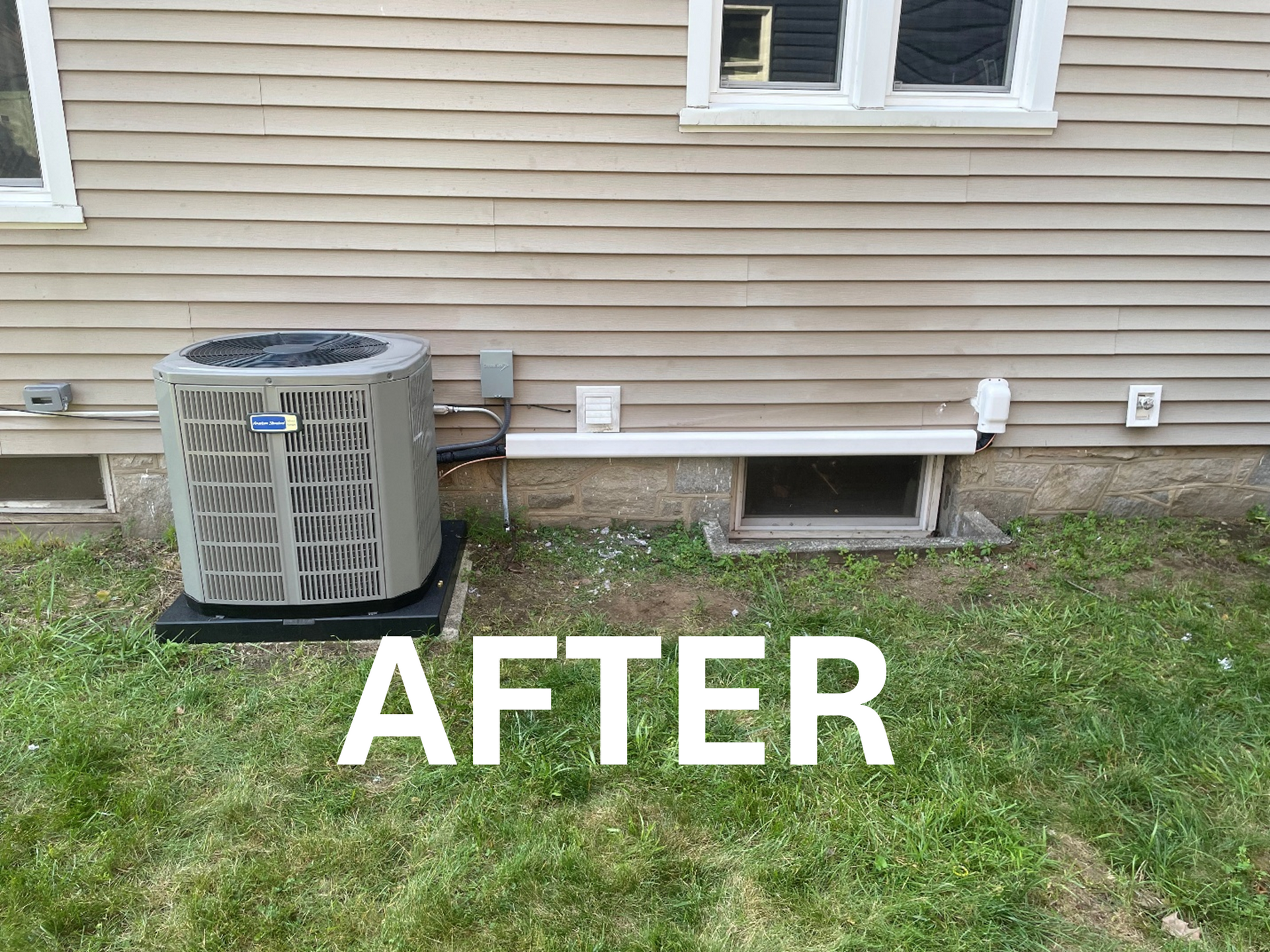 Completed residential cooling system project