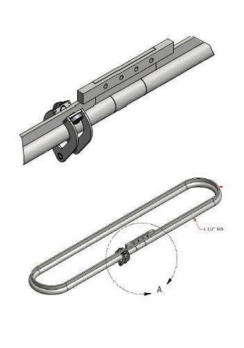 Fall Arrest Safety Rail