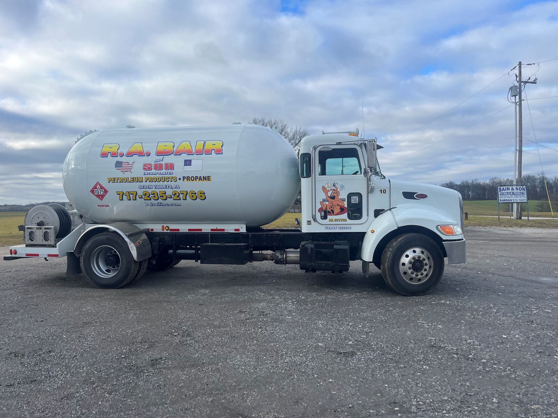 Propane delivery York PA Seven Valleys, PA RA Bair & Son Oil Service Inc