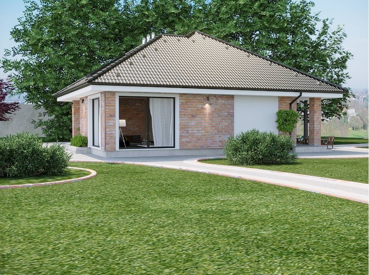 Avala Arhi, Projekat 2, Arhitektura kuće, Aranđelovac. Prikaz 3