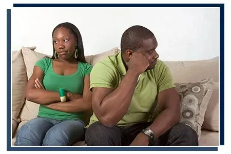 couple undergoing divorce