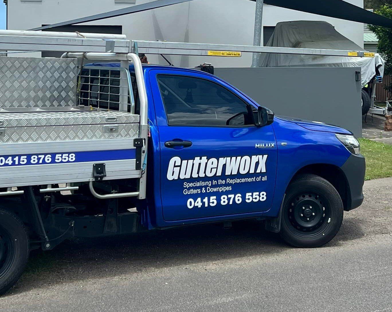 Gutterworx Vehicle — Gutterworx in Wamberal, NSW