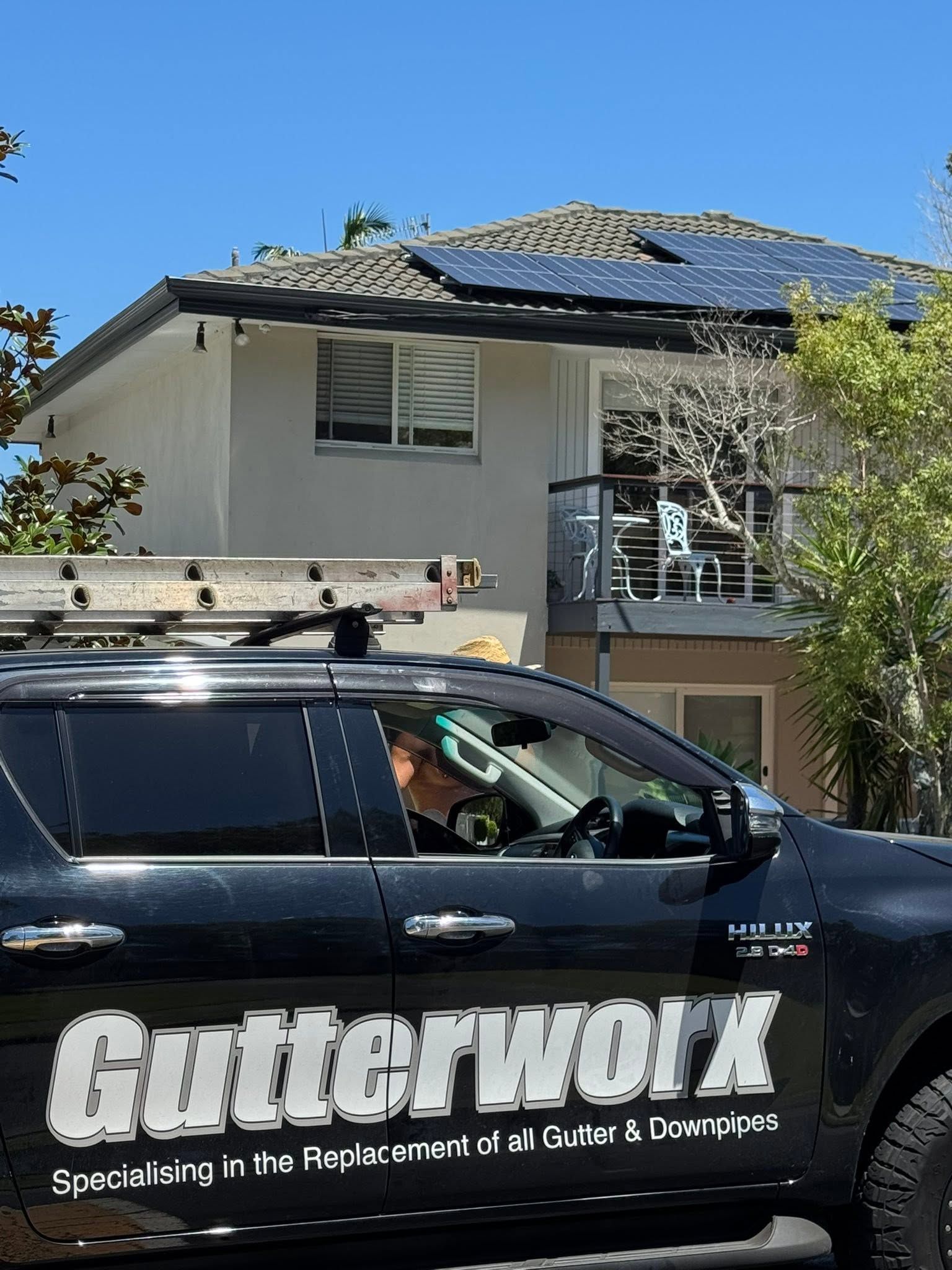 Gutterworx Vehicle — Gutterworx in Wamberal, NSW