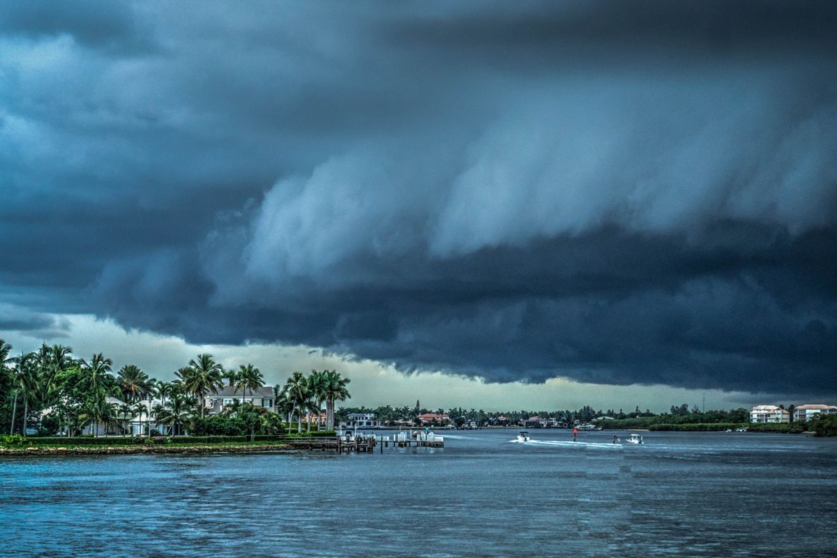 AC Flood Florida Storm