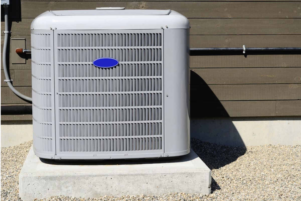 Secure Outdoor HVAC Unit Before High Winds