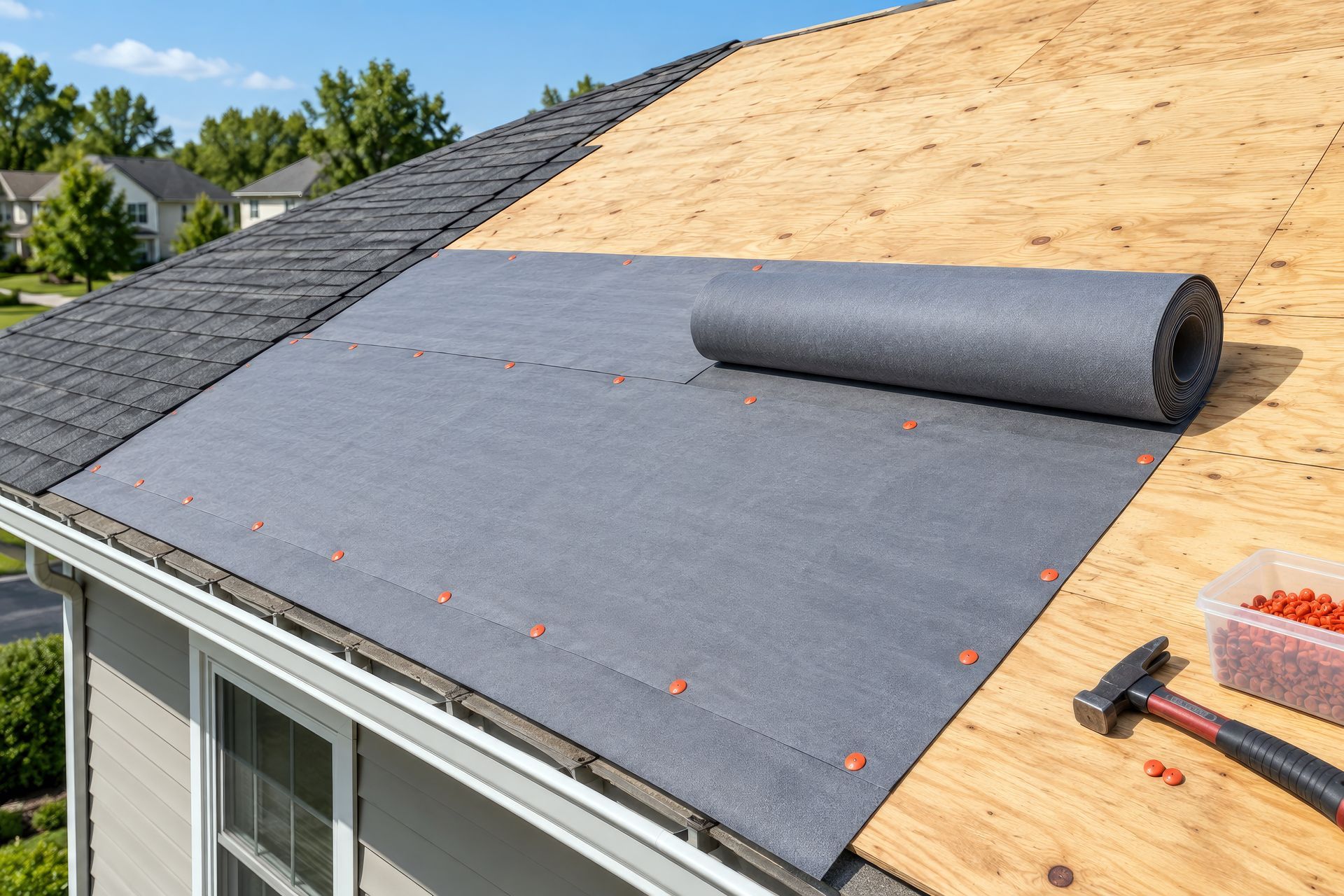 Roofing Underlayment for new roof