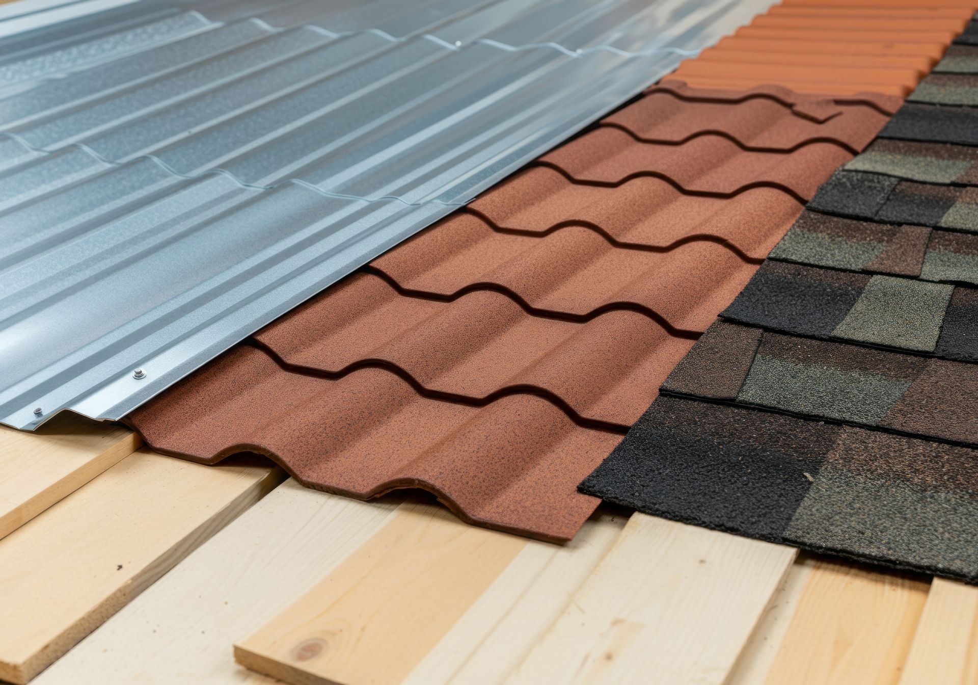 different roofing materials for seattle roofs
