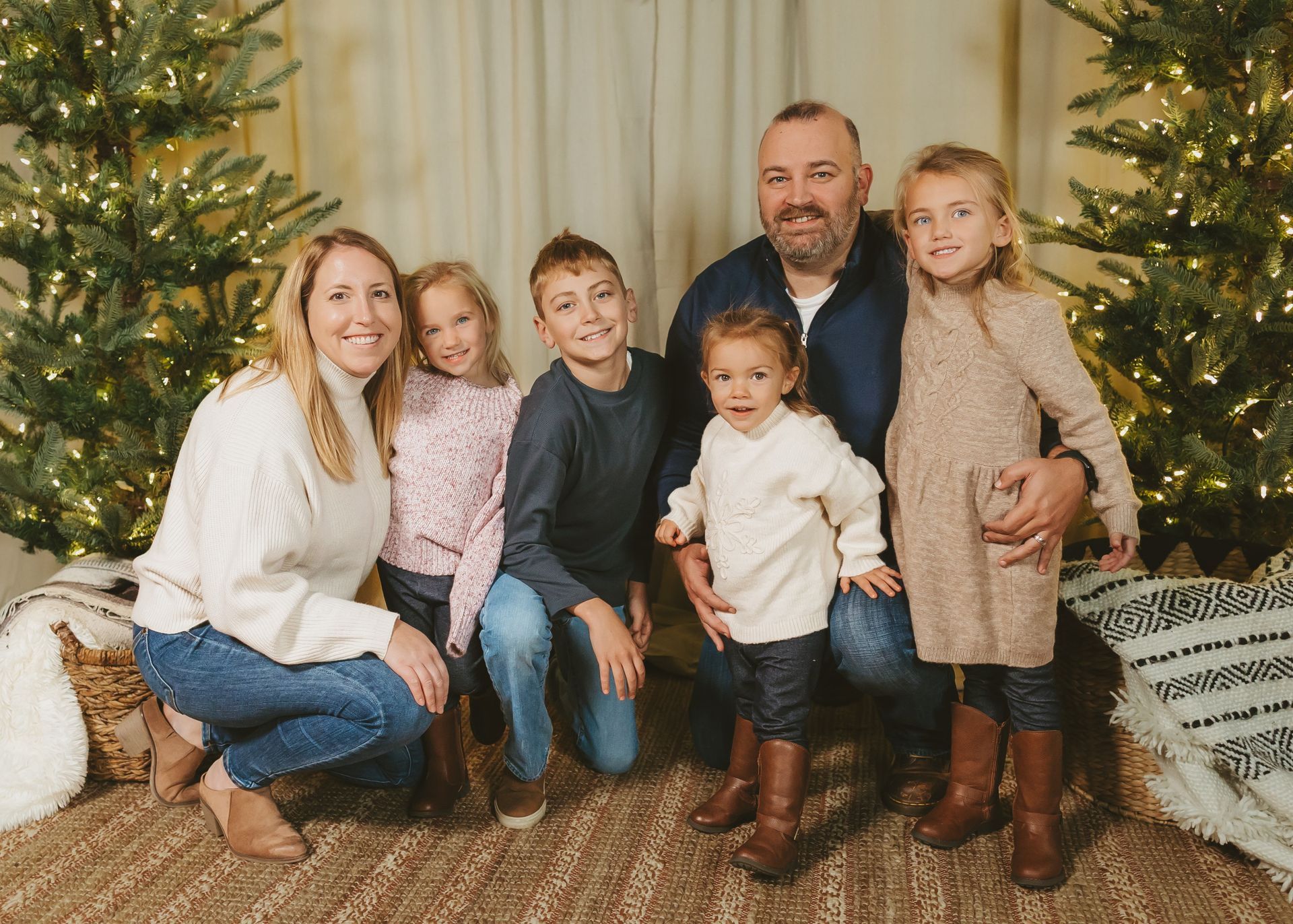 Family photo of the owners of Rose Hill Funeral & Cremation Care