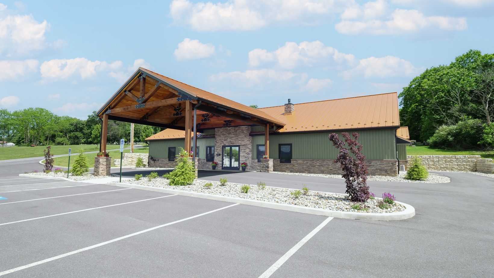 Exterior photo of Rose Hille Funeral & Cremation Care