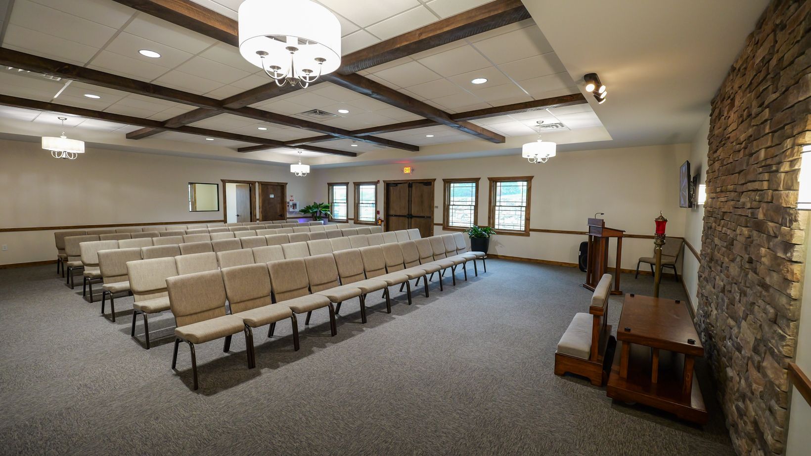 Interior photo of Rose Hille Funeral & Cremation Care
