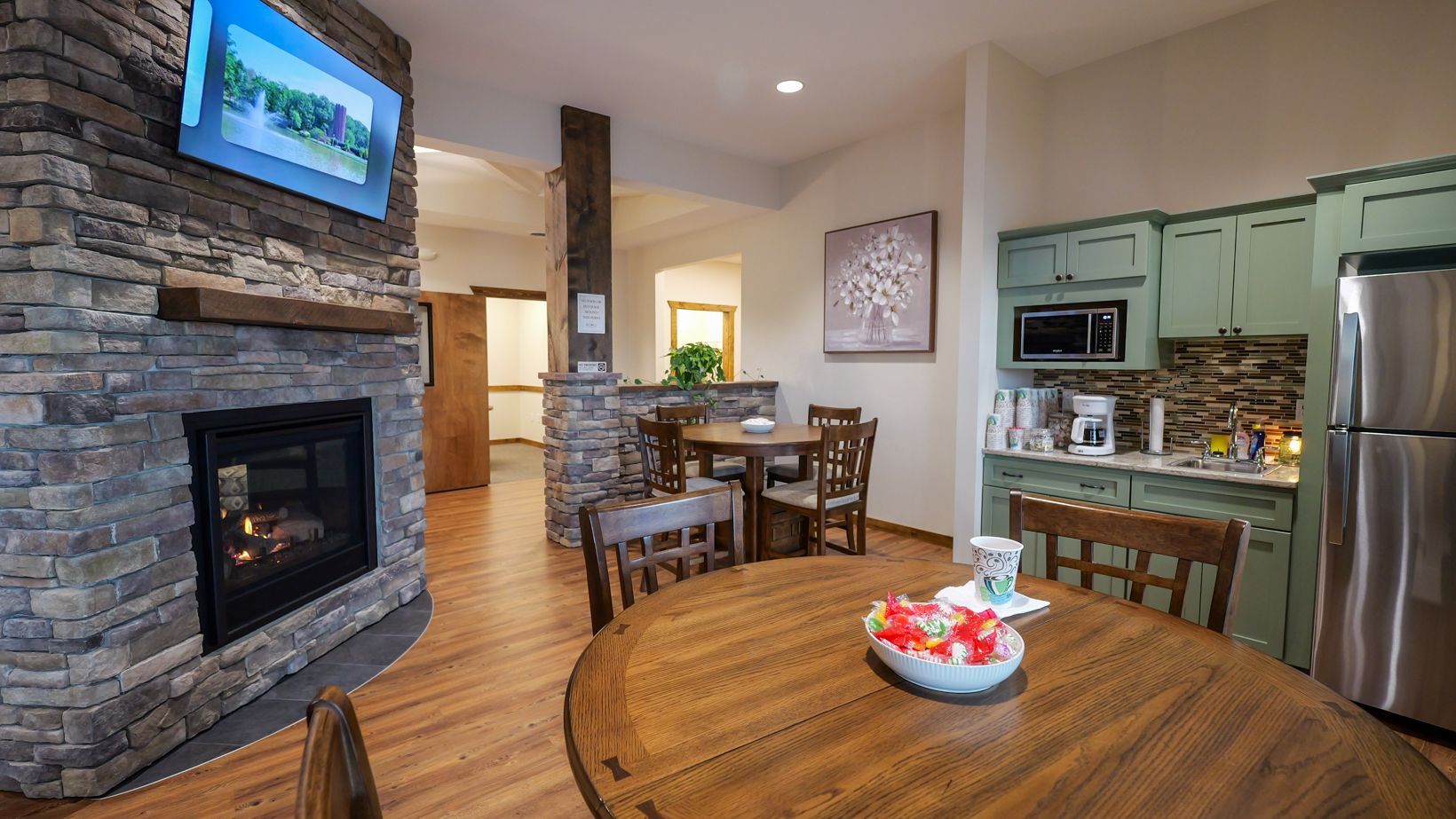 Interior photo of Rose Hille Funeral & Cremation Care