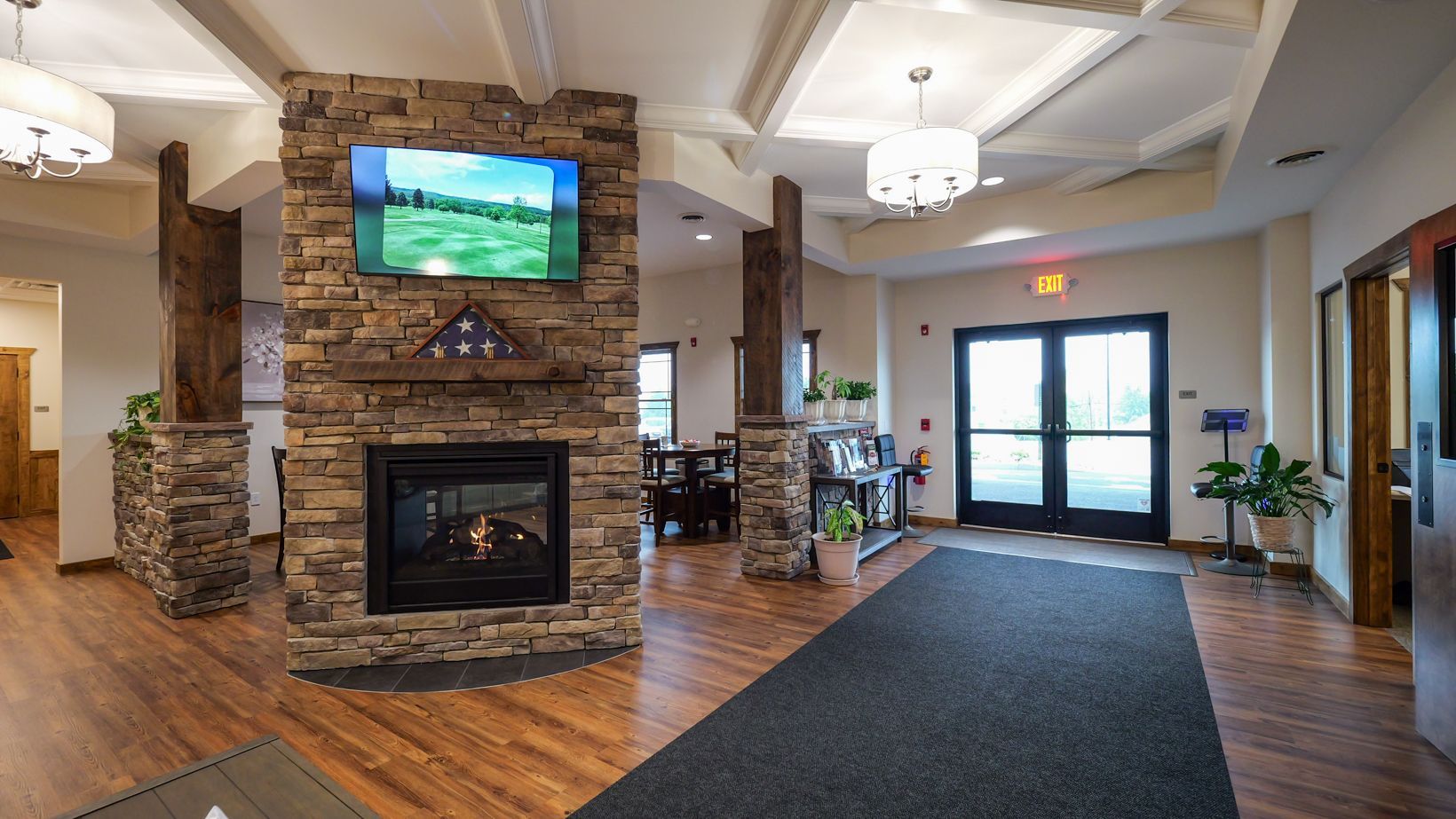 Interior photo of Rose Hille Funeral & Cremation Care