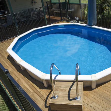 Above Ground Swimming Pool — Pool Installation in Gregory Hills, NSW