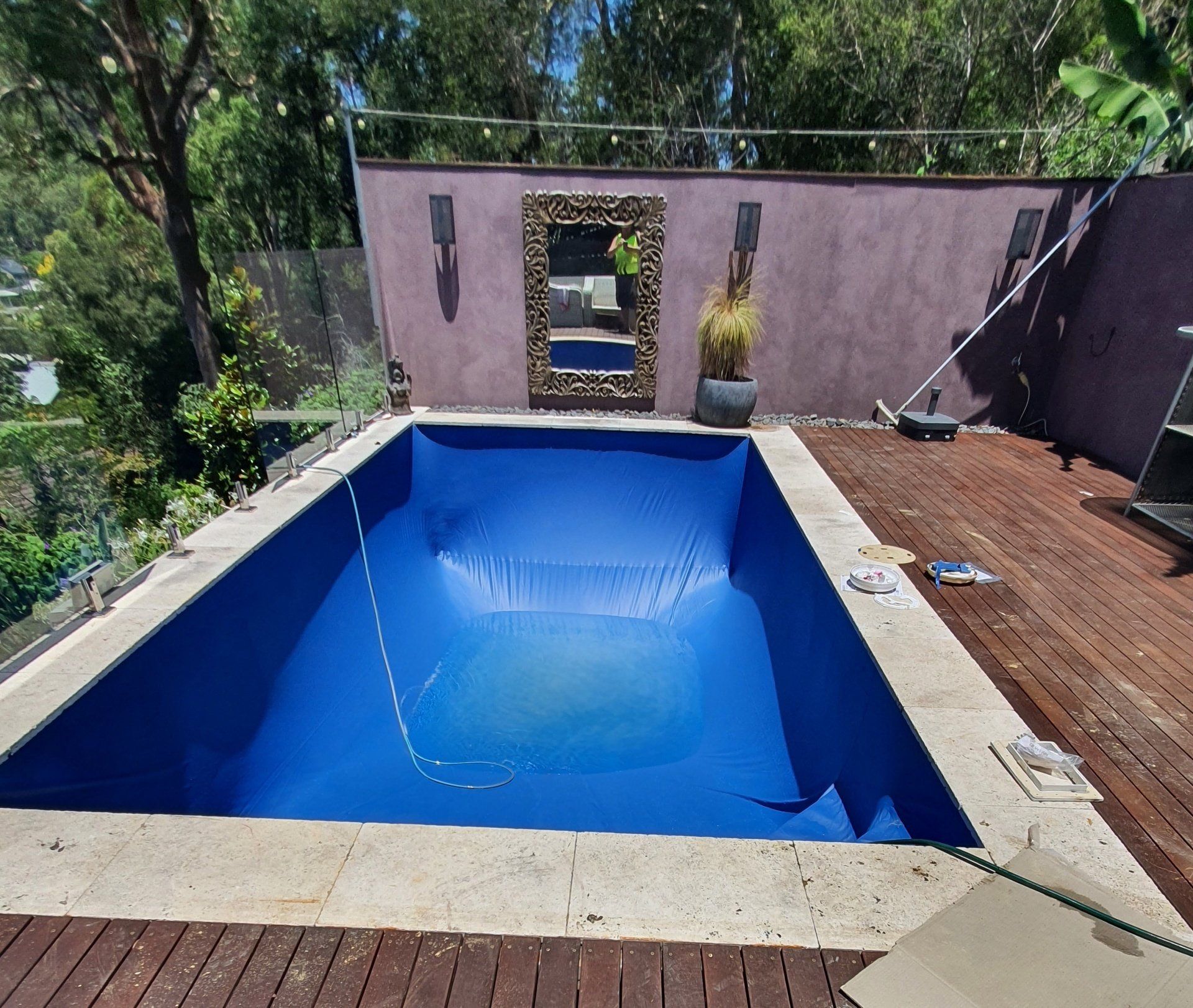 Inground Pool Lines — Pool Installation in Macquarie Fields, NSW Inground Pool Lines — Pool Installation in Macquarie Fields, NSW