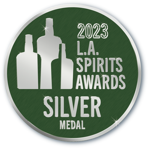 A silver medal for the 2023 l.a. spirits awards