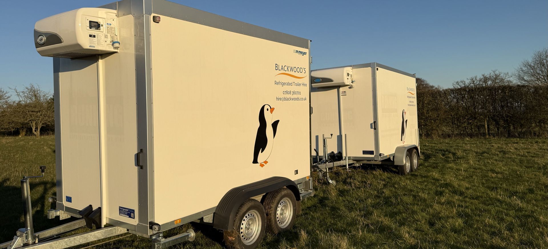 Refrigerated Trailer Hire in Oxfordshire, Buckinghamshire, Berkshire
