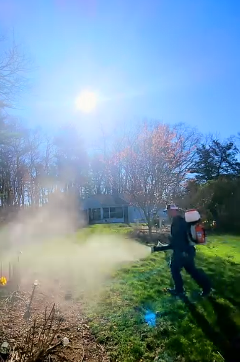 Organic Mosquito and tick control program. Buzz busters