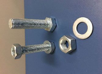 Parafuso galvanizado para tubos