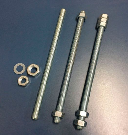 Parafuso galvanizado para tubos