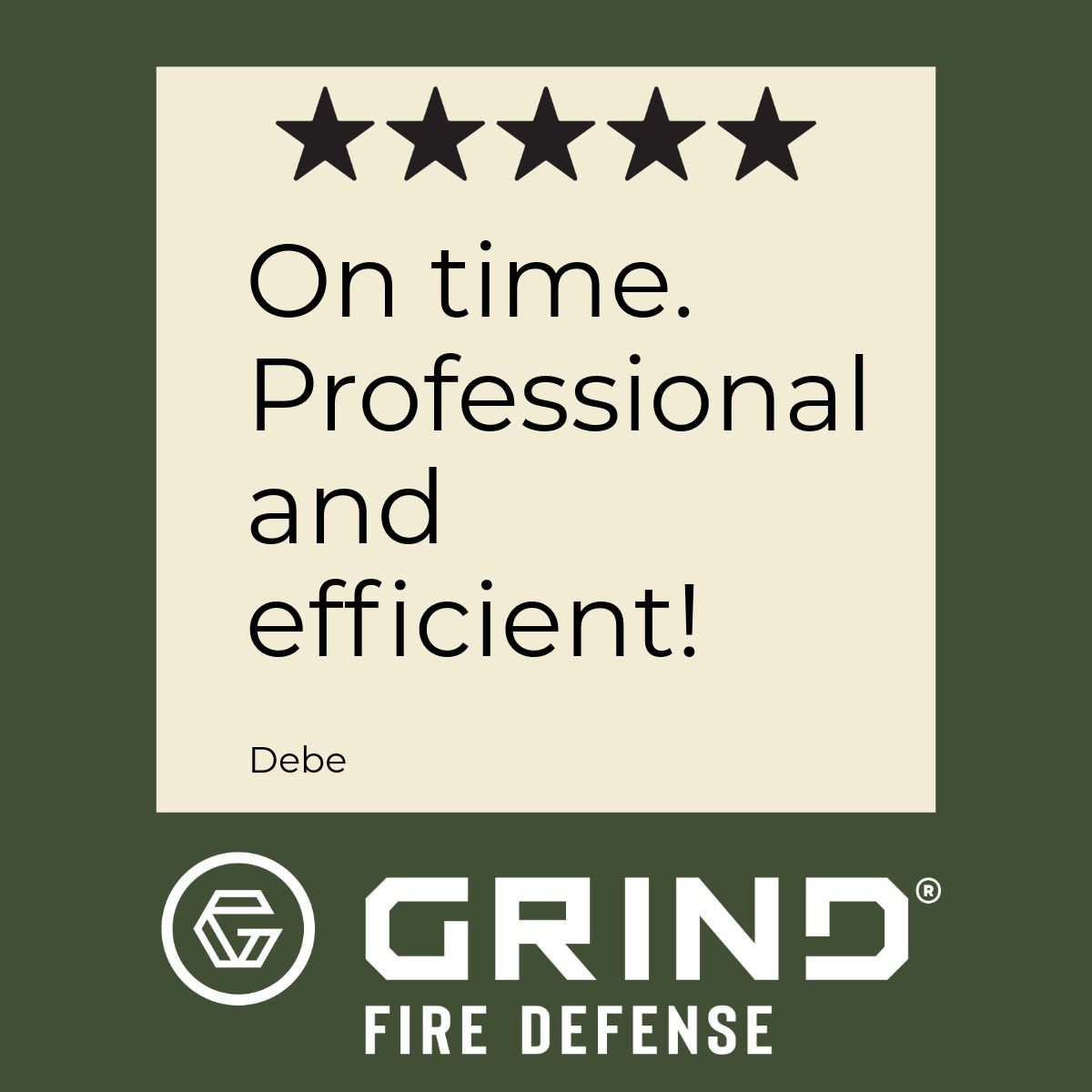 Review with 5 stars: 