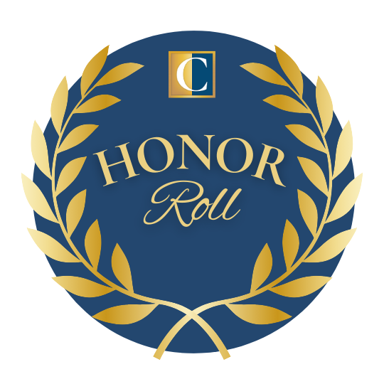 Honor Roll in gold leaves