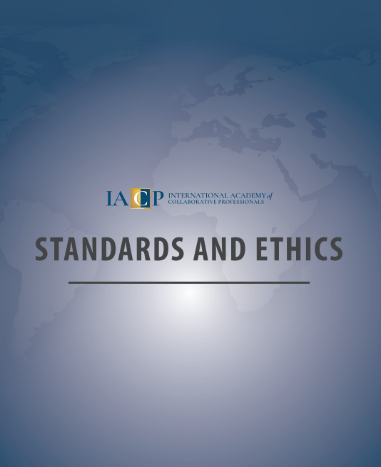 The cover of a book titled standards and ethics